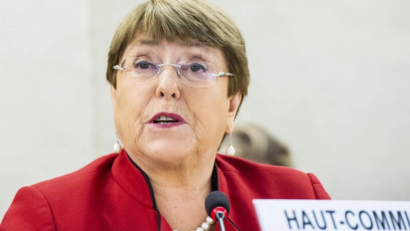 ARCHIV - Michelle Bachelet ist Hochkommissarin der Vereinten Nationen für Menschenrechte. Foto: Violaine Martin/UN Geneva/dpa - ACHTUNG: Nur zur redaktionellen Verwendung und nur mit vollständiger Nennung des vorstehenden Credits
