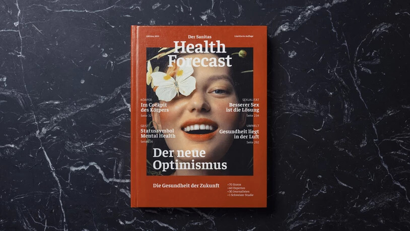 Das Buch "Health Forecast - Der neue Optimismus" kommt am 24. Juni in den Handel und kostet 18 Franken. (Pressebild)