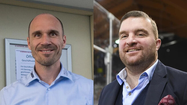 Markus Bütler, CEO der SCRJ Lakers, und Marc Gianola, CEO des HC Davos, finden die Berner Zuschauerbeschränkung nicht sinnvoll.