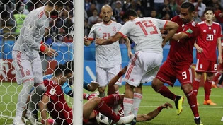 Russia Soccer WCup Iran Spain