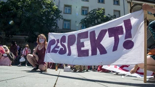 Gegenseitiger Respekt: Die Forderungen des feministischen Frauenstreiks mögen jedes Jahr leicht variieren. Immer geht es aber um Respekt.  Ohne diesen, keine Gleichstellung.