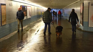 Schmuddlig, feucht, nass: Die Unterführung beim Bahnhof Rapperswil ist ein Dauerpatient.