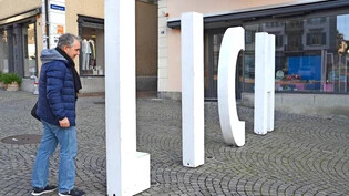 Altgediente Sympathieträger: Die 20 Jahre alten Riesenbuchstaben in Rapperswil sollen neuen Exemplaren weichen.