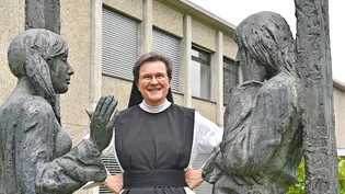 Zeit, Adieu zu sagen: Schwester Andrea Fux geht als letzte Schulleiterin in die fast 180-jährige Geschichte des Mädcheninternats beim Kloster Wurmsbach ein. 