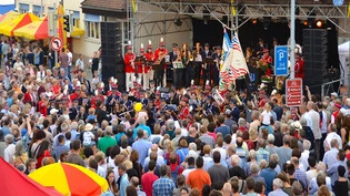 Verbindungsachse als Festmeile: Um die 30 000 Gäste besuchten das letzte Stadtfest von Rapperswil-Jona. 