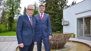 Vergangenheit: Nach dem Abgang von Ortsgemeinde-Präsident Matthias Mächler (links) verlässt bald auch Geschäftsführer Christoph Sigrist die Ortsgemeinde Rapperswil-Jona.