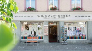 Eingesessenes Geschäft: Seit 1830 steht das Familienunternehmen Koch am Standort beim Churer Kornplatz.