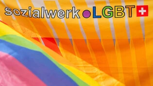 Angriffsfläche: Bunte Regenbogenfahnen und andere Hinweise auf den queeren Verein Sozialwerk LGBT+ werden regelmässig Ziel von queerfeindlichen Aggressionen.