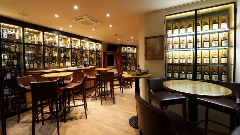 Die Whisky-Bar des Hotels gilt als grösste der Welt.