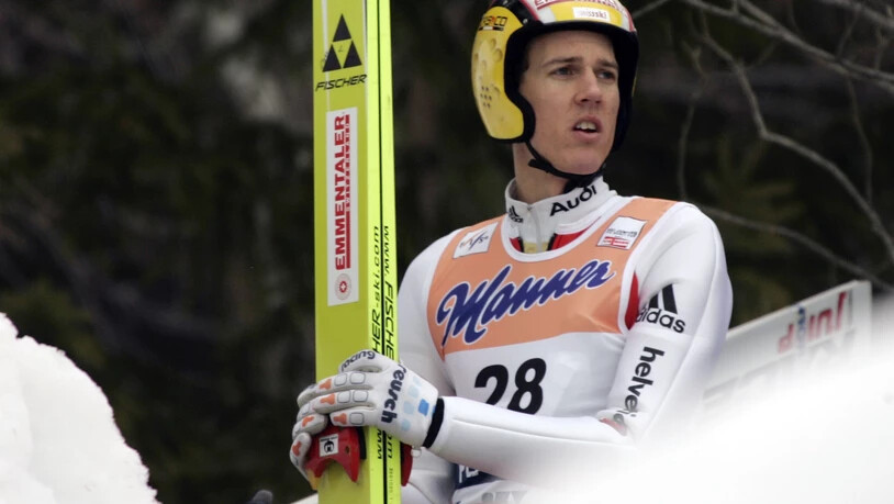 Andreas Küttel musste einmal auf der Skiflug-Anlage in Planica aufgrund des Windes während 15 Minuten auf das Startzeichen warten