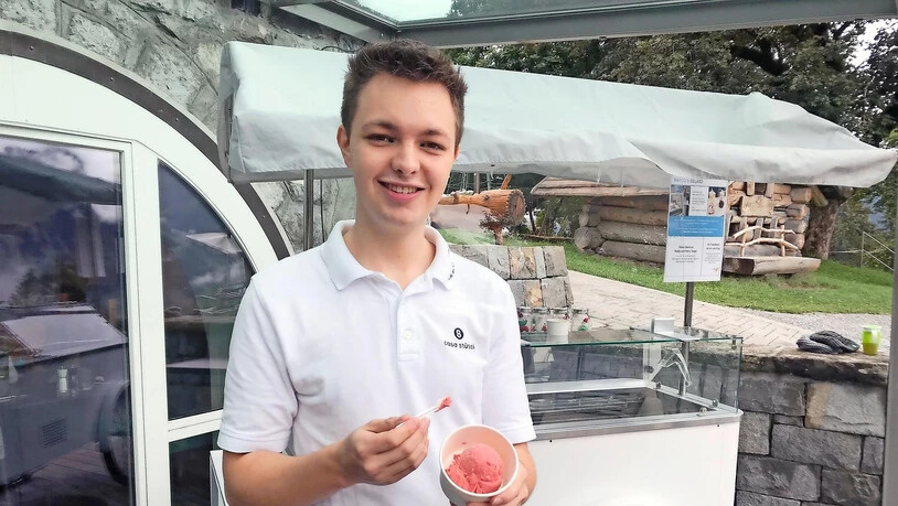 «Ich liebe es, Glaces zu essen»: Marco Stüssi will nächstes Jahr mit seinen Kreationen eine Gelateria eröffnen.