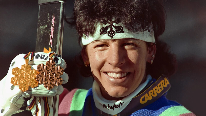 Vreni Schneider gewann dreimal Olympia-Gold und drei WM-Titel
