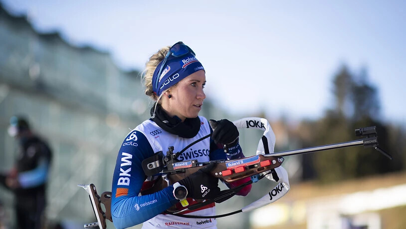 Aufwärtstendenz bei Elisa Gasparin: Als 25. erzielt sie beim Weltcup in Oberhof ihr bestes Saison-Resultat