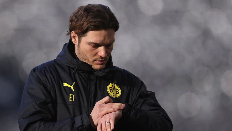 Für Cheftrainer Edin Terzic läuft die Zeit bei Borussia Dortmund schon bald ab