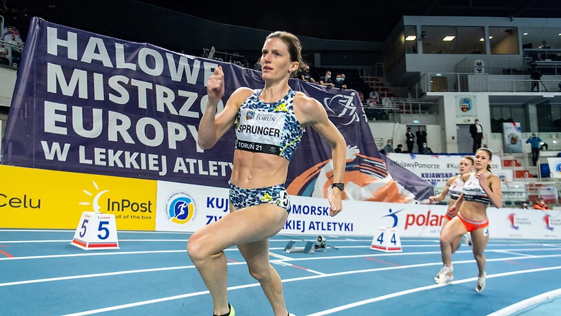 Lea Sprunger, die Hallen-Europameisterin über 400 m von 2019, führt das Schweizer EM-Aufgebot an