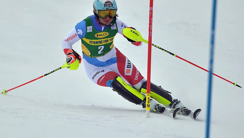 Wendy Holdener fährt in ihrem 92. Weltcup-Slalom zum 26. Mal in die Top 3. Zu ihrem ersten Sieg in ihrer Paradedisziplin fehlten der 27-jährigen Schwyzerin 0,52 Sekunden