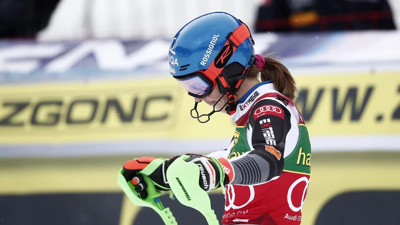 Petra Vlhova führte nach dem ersten Lauf, am Ende reichte es der Slowakin in ihrer Heimat zum 2. Platz