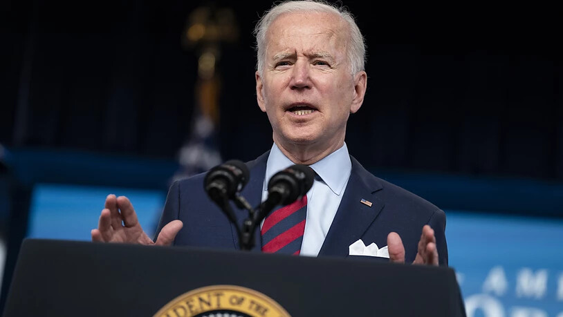 Joe Biden, Präsident der USA, spricht während einer Veranstaltung. Foto: Evan Vucci/AP/dpa