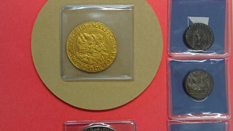 Vom Zoll entdeckt: Antike Sammlermünzen im Wert von über 130'000 Franken.