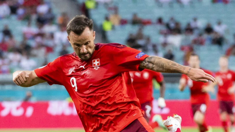 Haris Seferovic war einer der auffälligsten Schweizer beim 3:1-Sieg am Sonntag in Baku gegen die Türkei