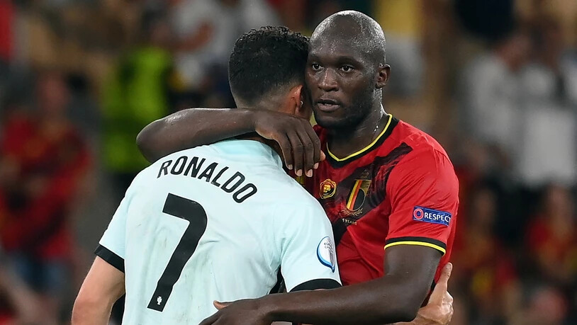 Cristiano Ronaldo und Romelu Lukaku blieben im Duell zwischen Portugal und Belgien blass