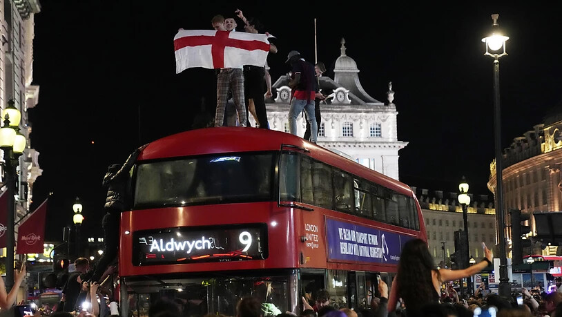 Euphorie in London: Englands Fans sehnen sich den ersten EM-Titel herbei