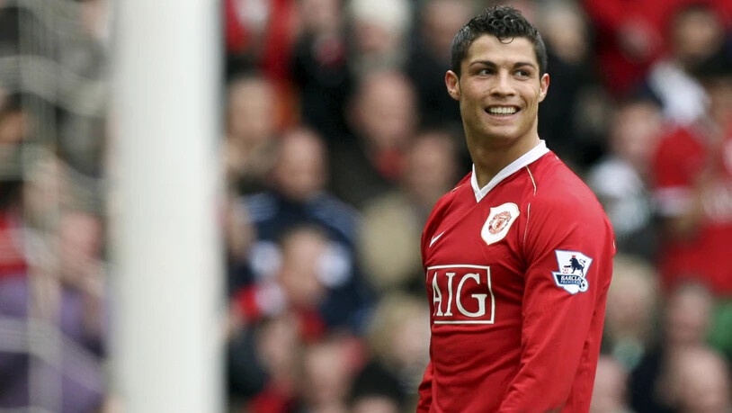 Zwölf Jahre ist's her: Cristiano Ronaldo im Trikot von Manchester United