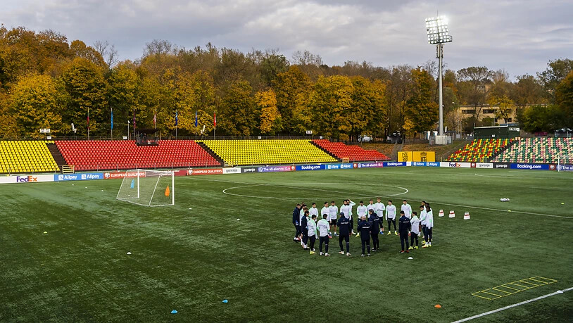 In diesem Stadion trifft die Schweiz in Vilnius auf Litauen