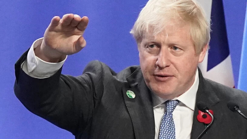 ARCHIV - Der britische Premierminister Boris Johnson hat zur Halbzeit der Weltklimakonferenz COP26 in Glasgow zu mehr Ehrgeiz bei den Verhandlungen aufgerufen. «Die COP26 hat noch eine Woche Zeit, um für die Welt zu liefern, wir müssen alle an einem…