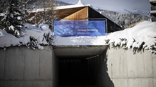 In Davos laufen derzeit die Vorbereitungen für das nächste Woche stattfindende Weltwirtschaftsforum auf Hochtouren. (Archivbild)