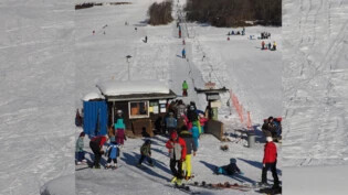 Der Skilift in Lantsch/Lenz ist vor allem bei Familien mit Kindern beliebt.