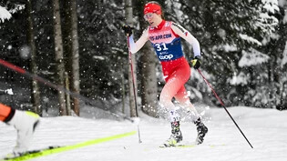 Nur knapp an den Top 20 vorbei: Nadja Kälin kämpft sich durch den Davoser Schnee. 