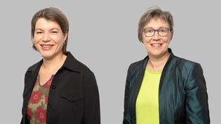 Parteiwechsel: Die Landrätinnen der Grünen, Nadine Landolt (links) und Priska Müller Wahl, sind neu bei der GLP.